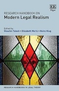 Cover: Research Handbook on Modern Legal Realism - Edward Elgar Publishing