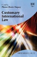 Cover: Customary International Law - Edward Elgar Publishing