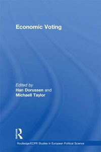 Enlarge image Cover: Economic Voting - Routledge
