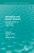 Cover: Socialism and Social Science (Routledge Revivals) - Routledge