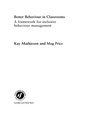 Cover: Better Behaviour in Classrooms - Routledge