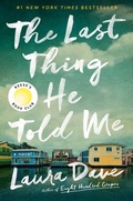 Cover: The Last Thing He Told Me - S&S/ Marysue Rucci Books;Scribner