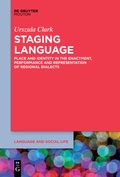 Cover: Staging Language - De Gruyter Mouton