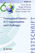 Cover: Unimagined Futures - ICT Opportunities and Challenges - Springer