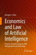 Cover: Economics and Law of Artificial Intelligence - Springer