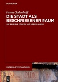 Cover: Die Stadt als beschriebener Raum - De Gruyter