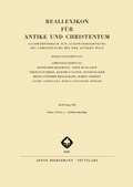 Cover: Reallexikon f&uuml;r Antike und Christentum - Hiersemann, A