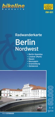 Abbildung von: Radwanderkarte Berlin Nordwest RW-B01 - Esterbauer