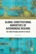 Cover: Global Constitutional Narratives of Autonomous Regions - Routledge