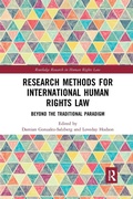 Cover: Research Methods for International Human Rights Law - Routledge