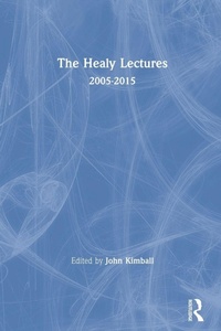 Enlarge image Cover: The Healy Lectures - Routledge