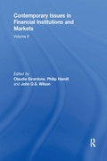 Cover: Contemporary Issues in Financial Institutions and Markets - Routledge