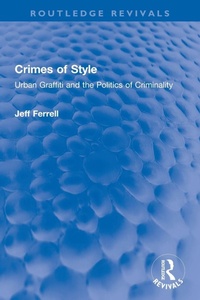 Enlarge image Cover: Crimes of Style - Routledge