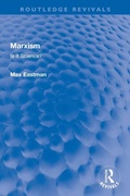 Cover: Marxism - Routledge