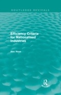 Bild: Efficiency Criteria for Nationalised Industries (Routledge Revivals) - Routledge