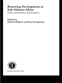 Enlarge image Cover: Renewing Development in Sub-Saharan Africa - Routledge
