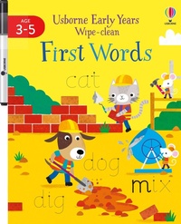 Enlarge image Cover: Early Years Wipe-Clean First Words - Usborne Publishing Ltd