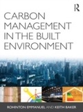 Cover: Carbon Management in the Built Environment - Routledge