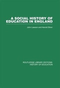 Cover: A Social History of Education in England - Routledge