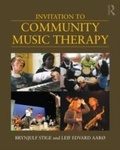 Cover: Invitation to Community Music Therapy - Routledge