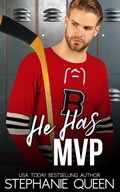 Cover: He Has MVP (Boston Brawlers Hockey Romance, #4) - Stephanie Queen