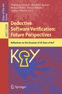 Cover: Deductive Software Verification: Future Perspectives - Springer