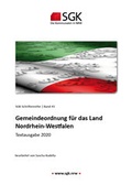 Bild: Gemeindeordnung für das Land Nordrhein-Westfalen - Sozialdemokratische Gemeinschaft für Kommunalpolitik NRW