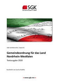 Bild: Gemeindeordnung für das Land Nordrhein-Westfalen - Sozialdemokratische Gemeinschaft für Kommunalpolitik NRW