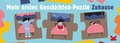 Cover: Mein erstes Geschichten-Puzzle ZUHAUSE - Laurence King Verlag