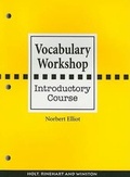 Cover: Vocabulary Workshop, Introductory Course - Holt McDougal