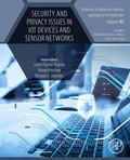 Cover: Security and Privacy Issues in IoT Devices and Sensor Networks - Academic Press