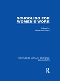 Cover: Schooling for Women's Work - Routledge