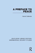 Cover: A Preface to Peace - Routledge