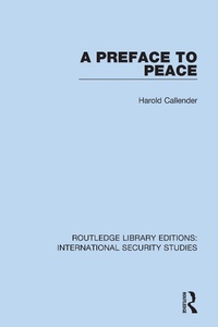 Enlarge image Cover: A Preface to Peace - Routledge