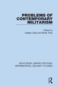 Enlarge image Cover: Problems of Contemporary Militarism - Routledge