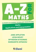 Cover: A-Z for Maths: Applications and Interpretation - Elemi International Schools Publisher