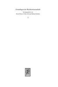 Abbildung von: Juristische Gerechtigkeit - Mohr Siebeck