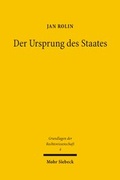 Abbildung von: Der Ursprung des Staates - Mohr Siebeck