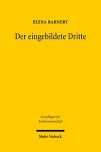 Abbildung von: Der eingebildete Dritte - Mohr Siebeck