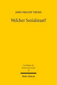Abbildung von: Welcher Sozialstaat? - Mohr Siebeck