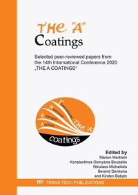 Abbildung von: THE "A" Coatings - Trans Tech Publications Ltd