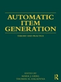 Abbildung von: Automatic Item Generation - Routledge