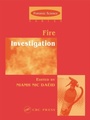 Cover: Fire Investigation - CRC Press