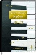 Cover: Mein 3 Minuten Tagebuch 2022 - Piano (All about music) - Coppenrath