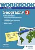 Cover: AQA A-level Geography Workbook 2: Human Geography - Hodder Education