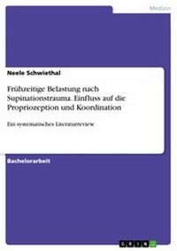 Abbildung von: Frühzeitige Belastung nach Supinationstrauma. Einfluss auf die Propriozeption und Koordination - GRIN Verlag