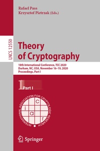 Abbildung von: Theory of Cryptography - Springer