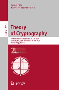 Abbildung von: Theory of Cryptography - Springer