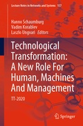 Cover: Technological Transformation: A New Role For Human, Machines And Management - Springer