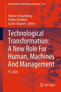 Enlarge image Cover: Technological Transformation: A New Role For Human, Machines And Management - Springer